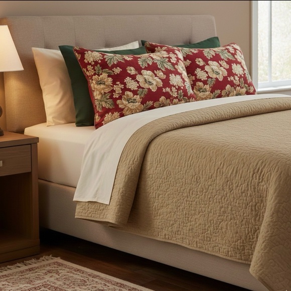 Chaps Other - Ralph Lauren Chaps Pillow Shams (2) Elizabeth standard sham in a floral pattern